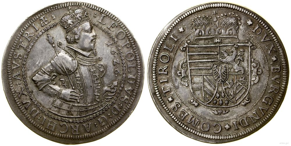 Austria, talar, 1626