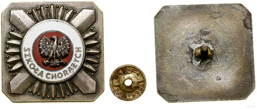 Polska, Szkoła Chorążych – odznaka absolwencka, od 1972