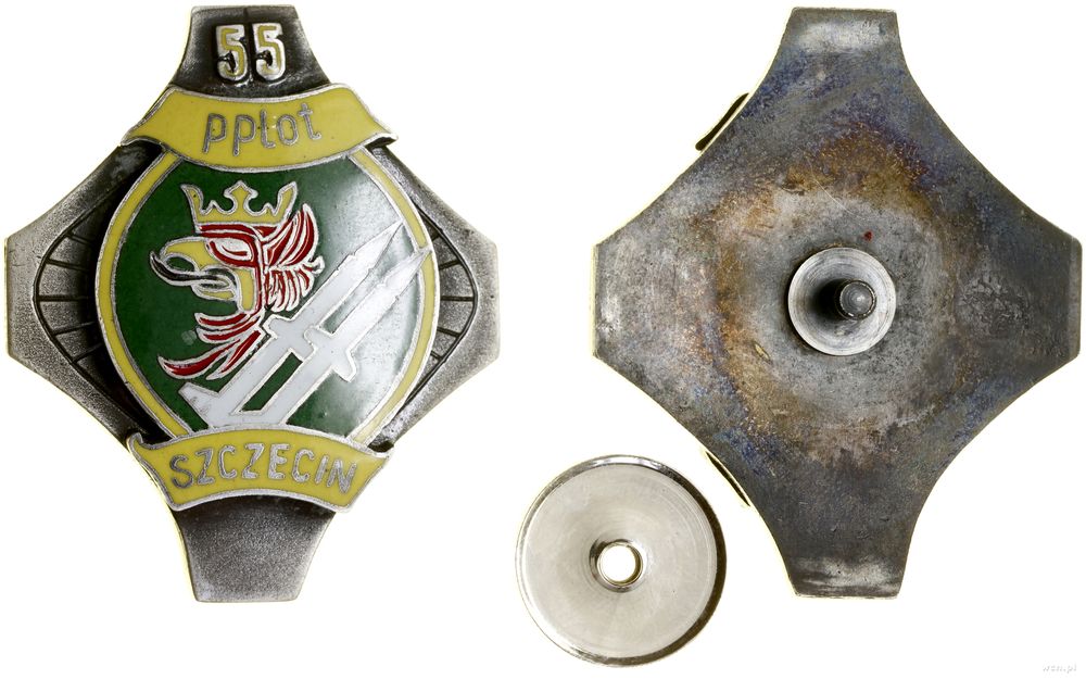Polska, 55. Pułk Przeciwlotniczy – odznaka pamiątkowa