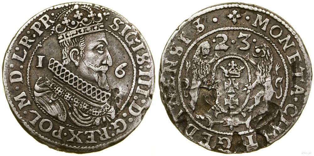 Polska, ort, 1623