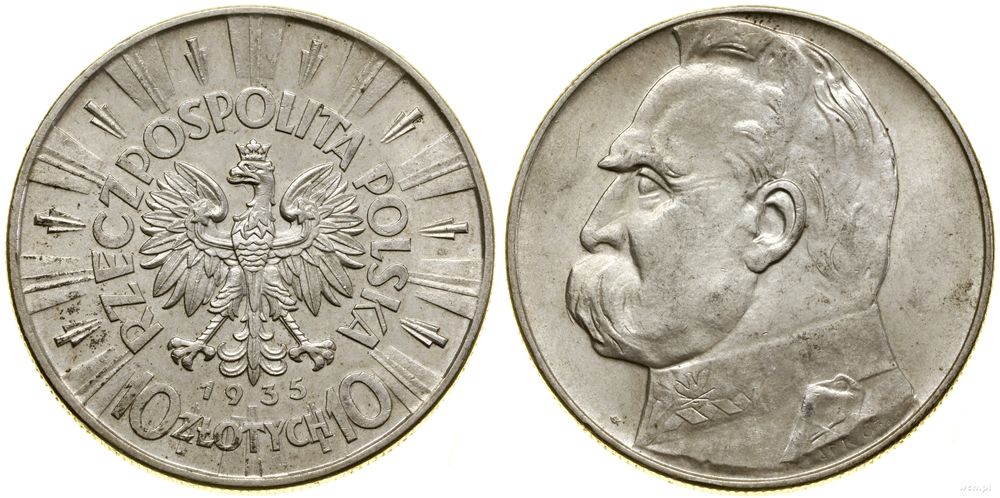 Polska, 10 złotych, 1935