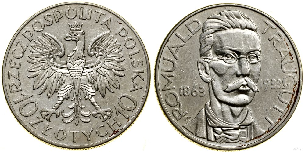 Polska, 10 złotych, 1933