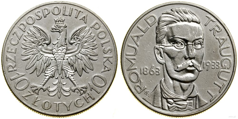 Polska, 10 złotych, 1933