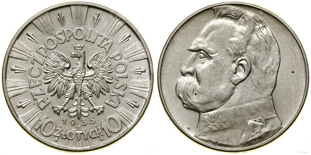 Polska, 10 złotych, 1935