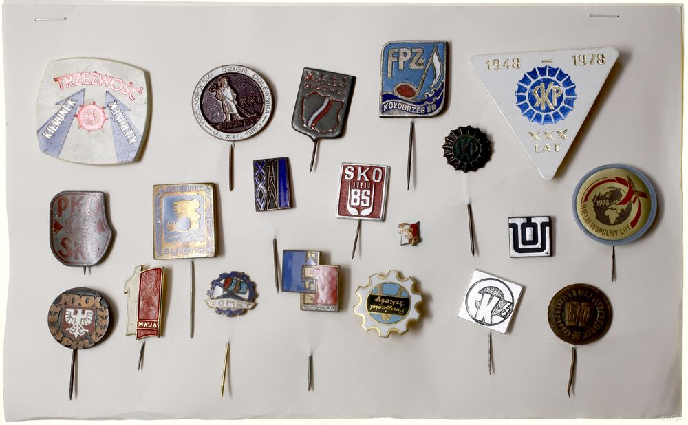 Polska, zestaw 20 odznak