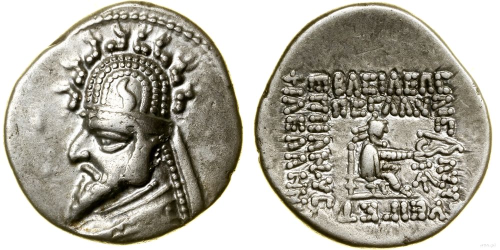 Partia, drachma, (70–58 pne)