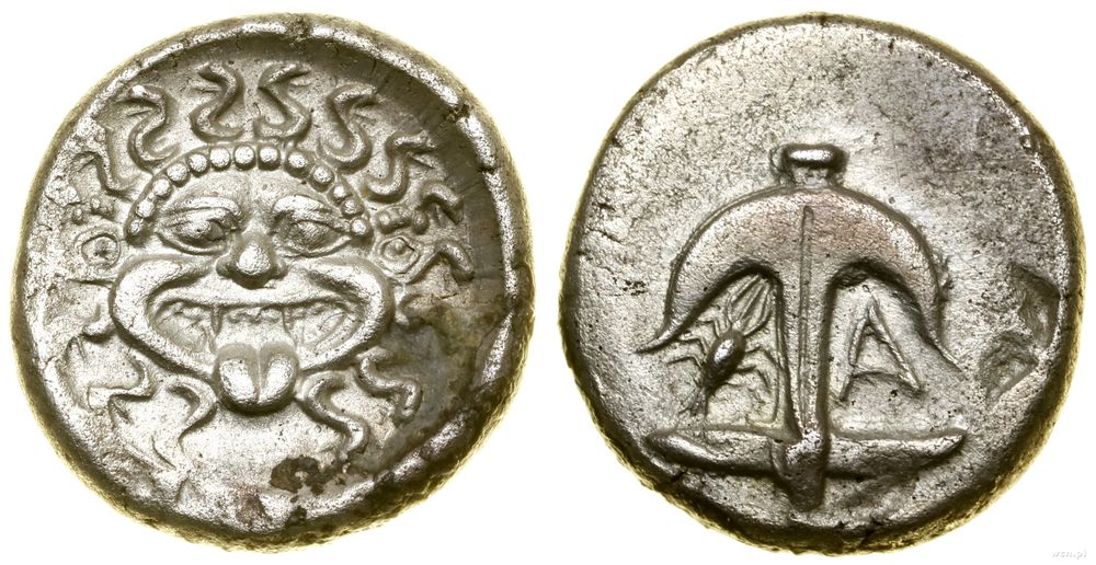 Grecja i posthellenistyczne, drachma, (V–IV w. pne)