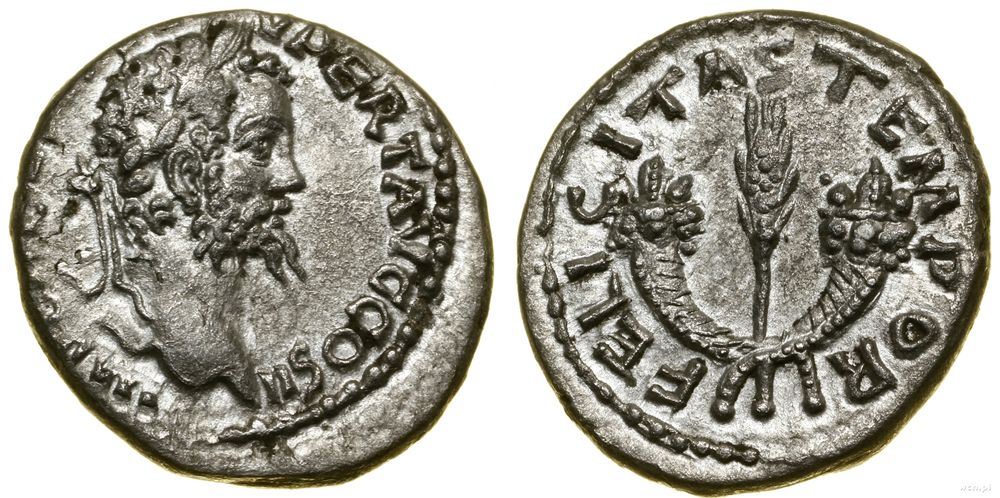 Cesarstwo Rzymskie, denar, (194–195)