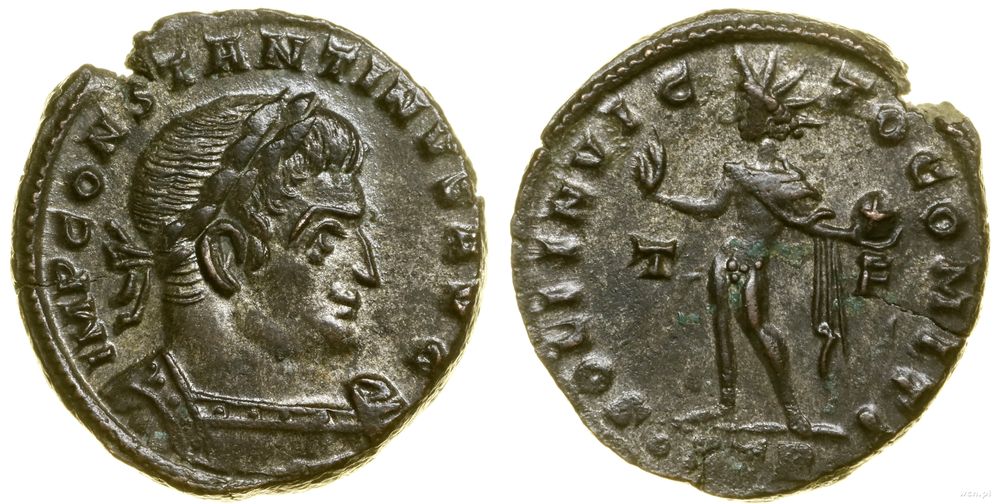 Cesarstwo Rzymskie, follis, (316)