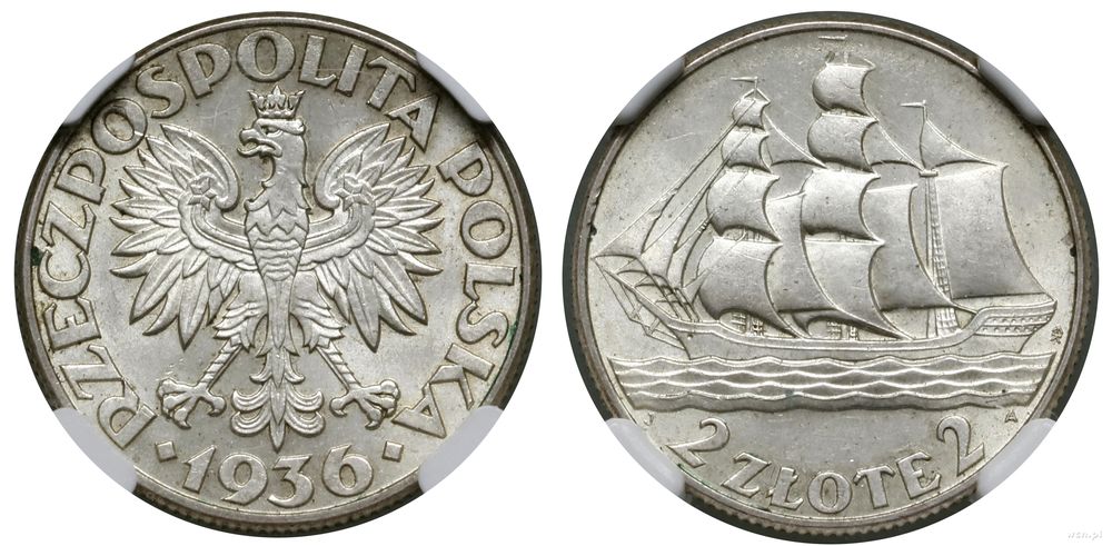 Polska, 2 złote, 1936