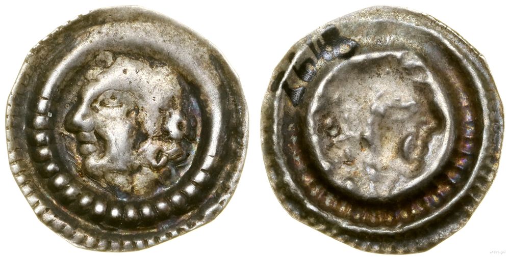 Węgry, brakteat, I poł. XIII w.