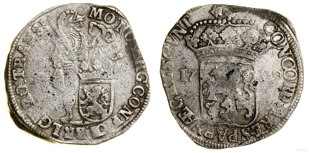 Niderlandy, talar (Zilveren dukaat), 1709