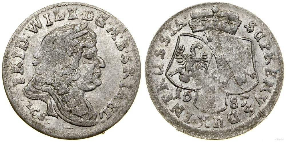 Niemcy, szóstak, 1685 LCS