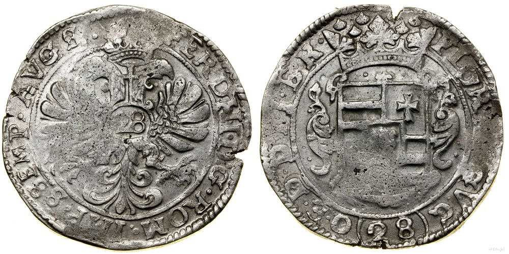 Niemcy, 28 stuberów (floren), bez daty