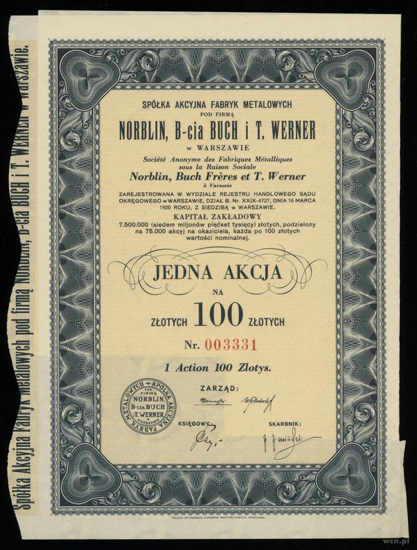 Polska, zestaw 4 papierów wartościowych