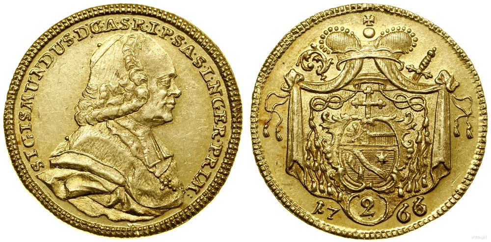 Austria, 2 dukaty, 1766