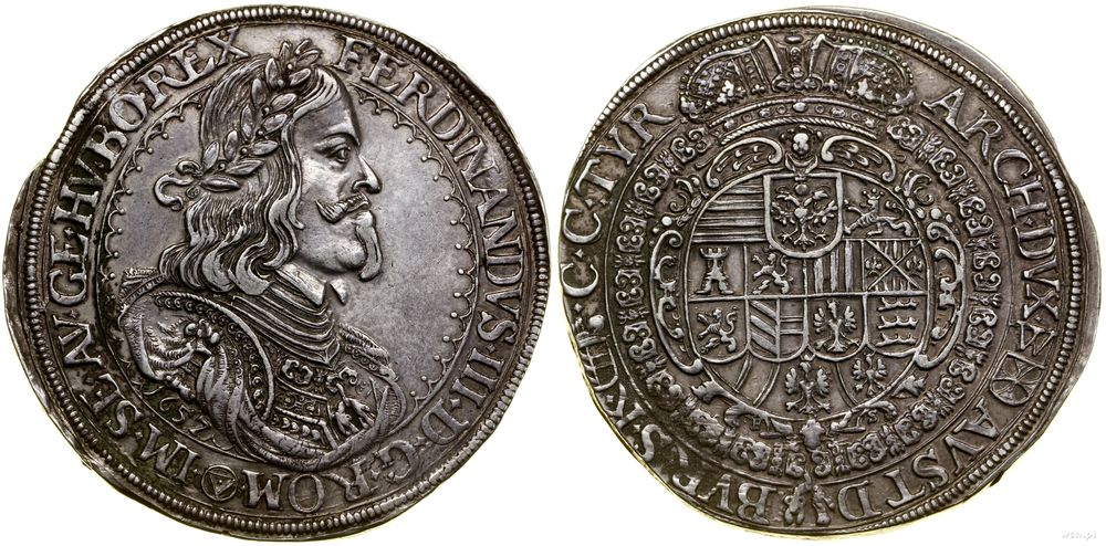 Austria, talar, 1657 HS