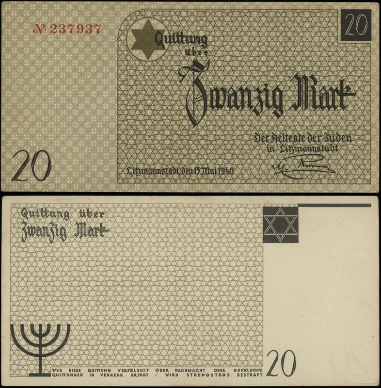 Polska, 20 marek, 15.05.1940