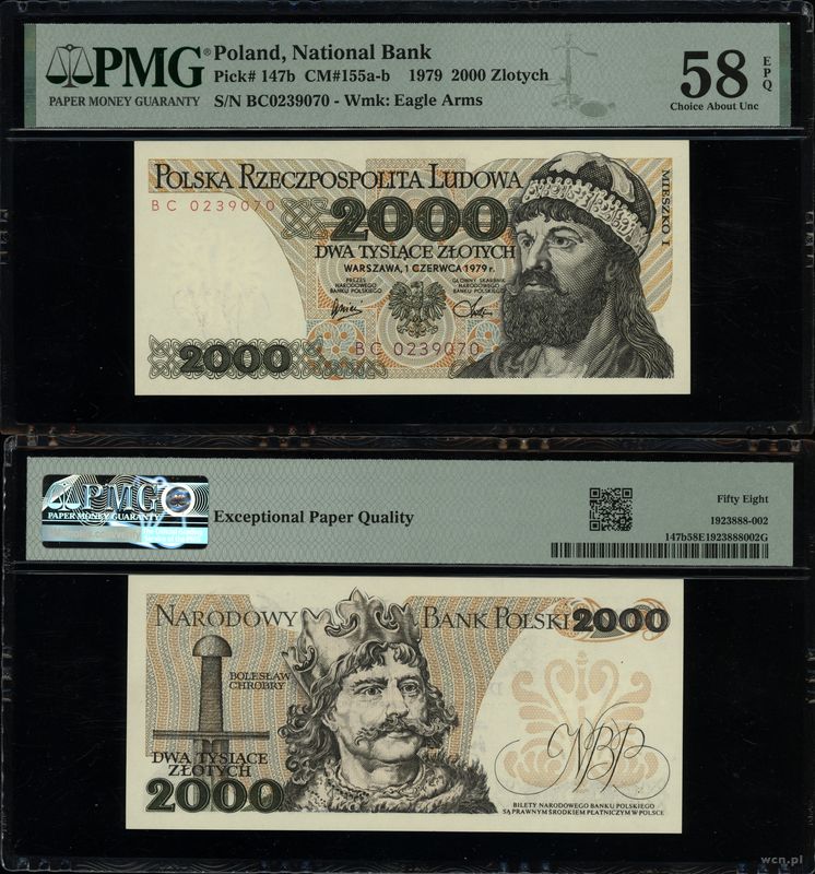 Polska, 2.000 złotych, 1.06.1979