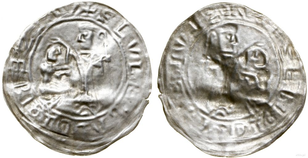 Polska, brakteat absolucyjny, (1137–1138)