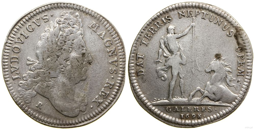 Francja, żeton, 1698