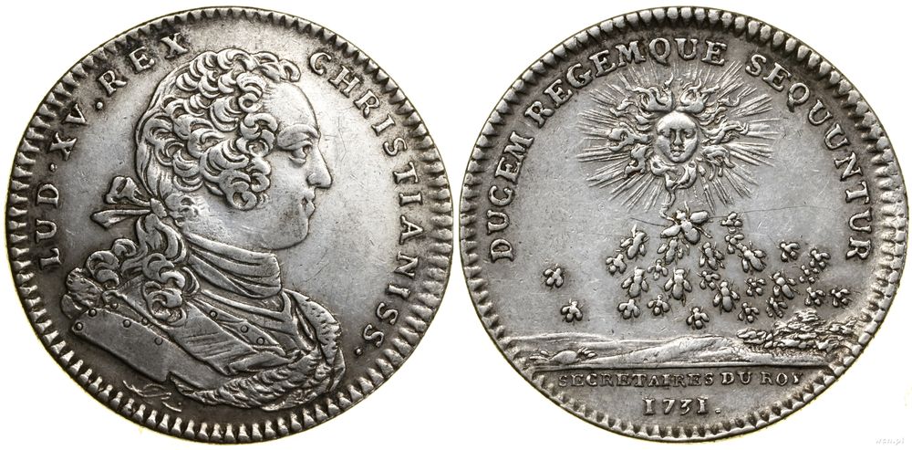 Francja, żeton, 1731