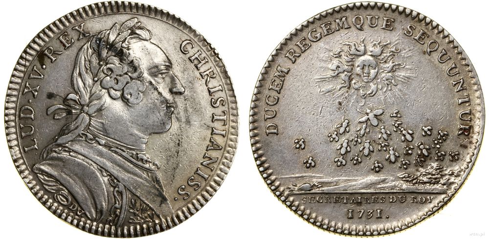 Francja, żeton, 1731