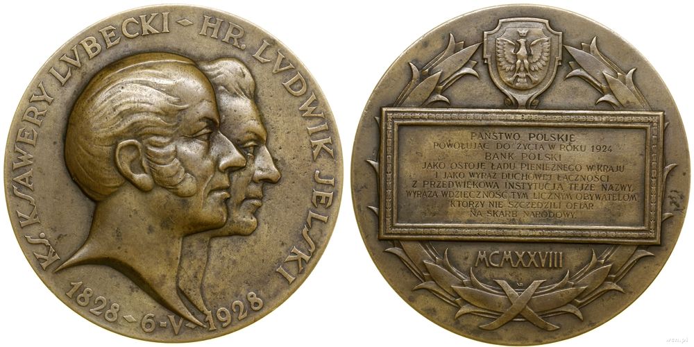 Polska, Stulecie Banku Polskiego, 1928