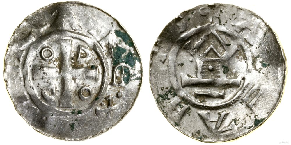 Niemcy, denar typu OAP, (983–1002)