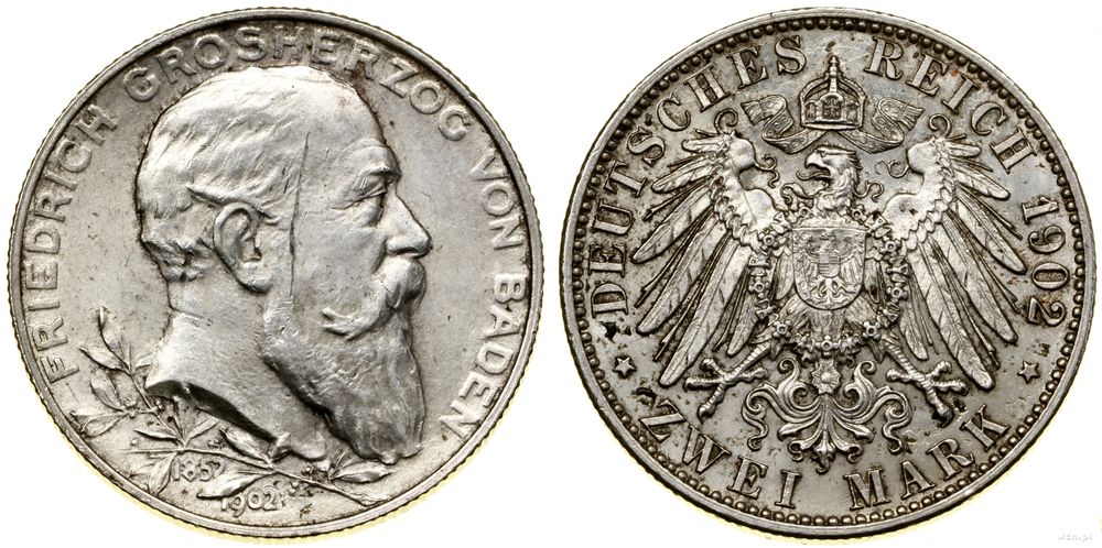 Niemcy, 2 marki, 1902