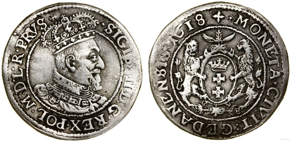 Polska, ort, 1618