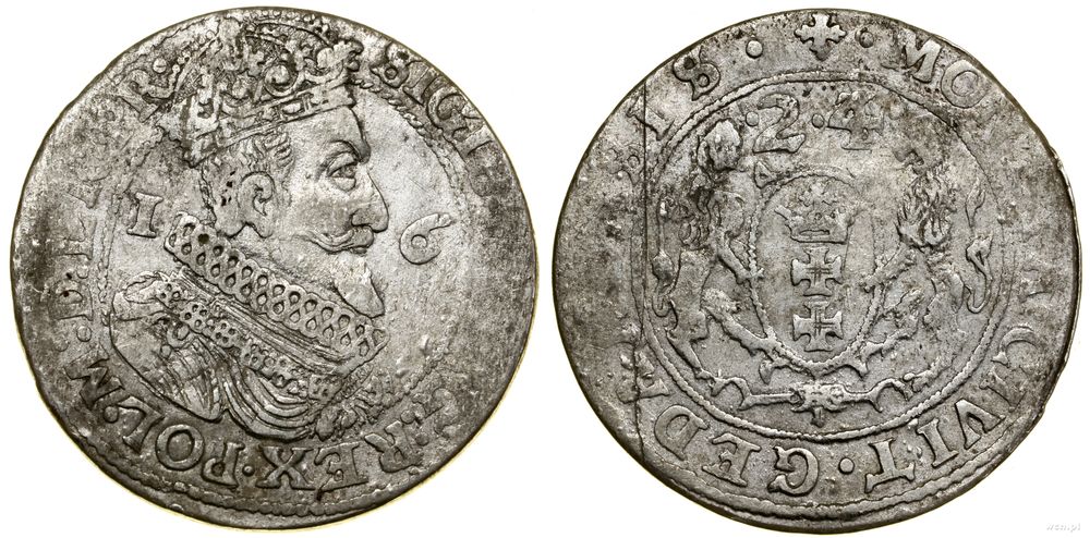 Polska, ort, 1624