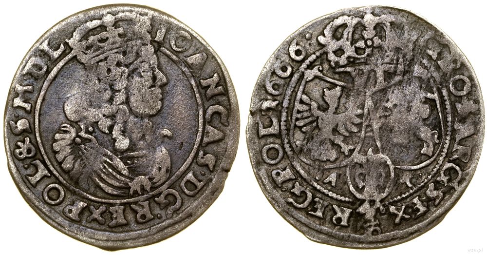 Polska, szóstak, 1666 AT