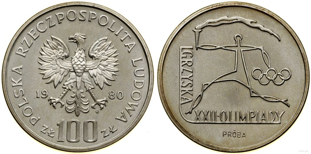 Polska, 100 złotych, 1980
