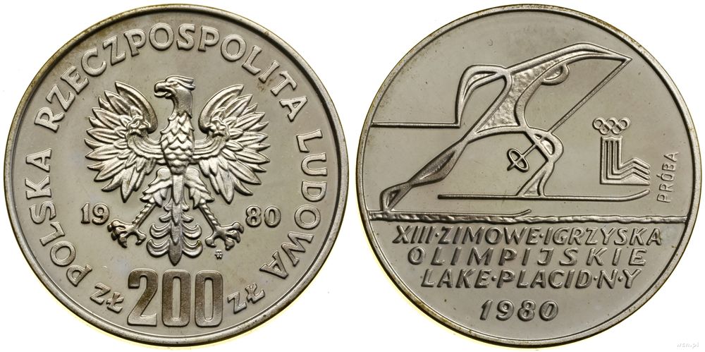 Polska, 200 złotych, 1980