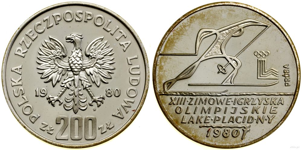 Polska, 200 złotych, 1980