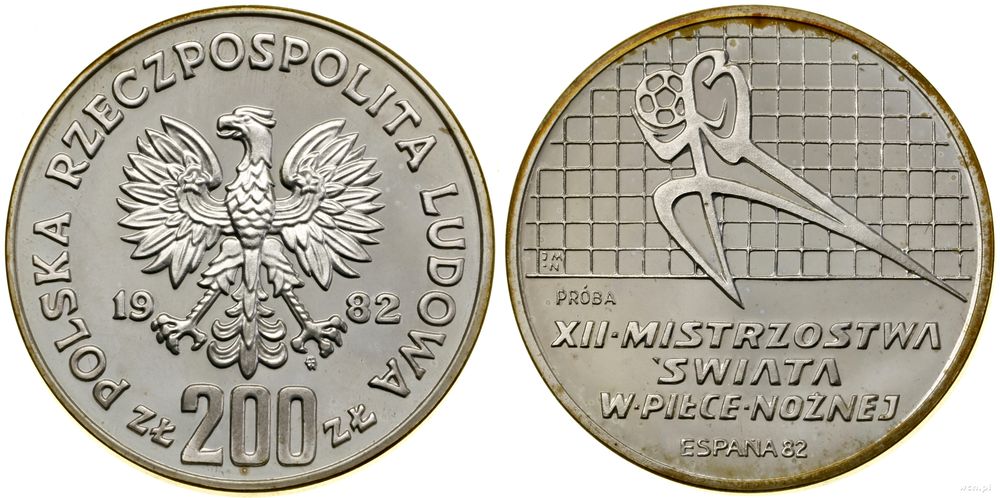 Polska, 200 złotych, 1982