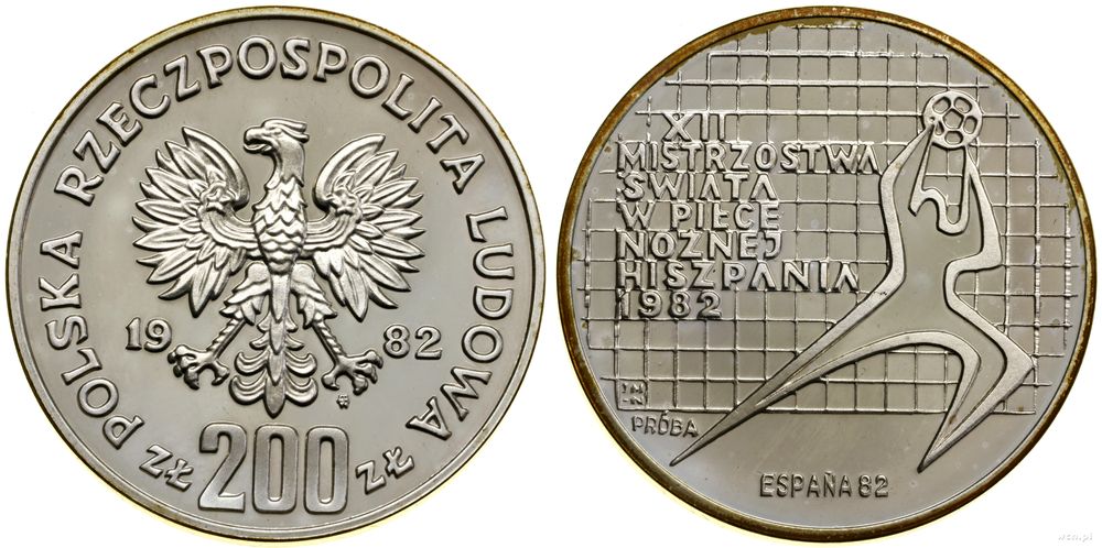 Polska, 200 złotych, 1982