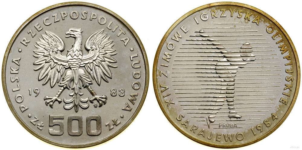 Polska, 500 złotych, 1983