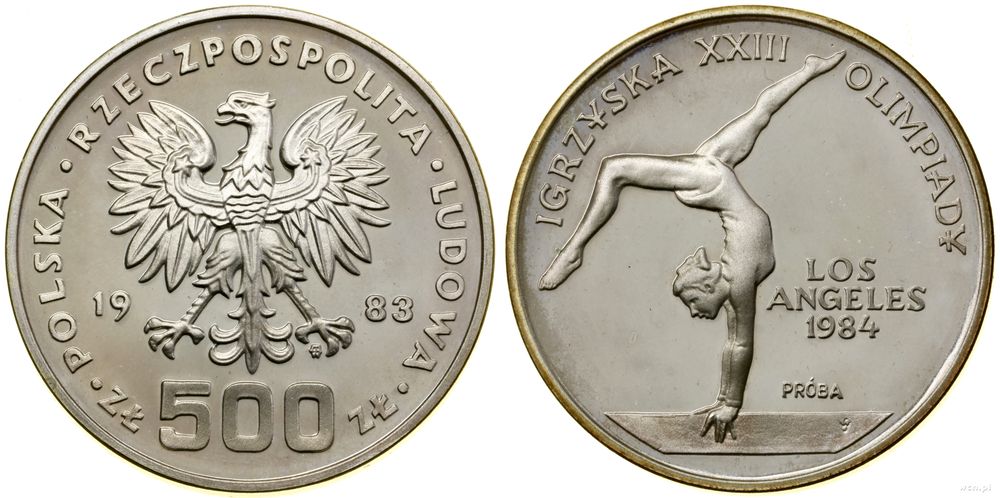 Polska, 500 złotych, 1983