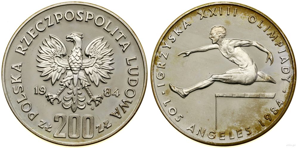 Polska, 200 złotych, 1984