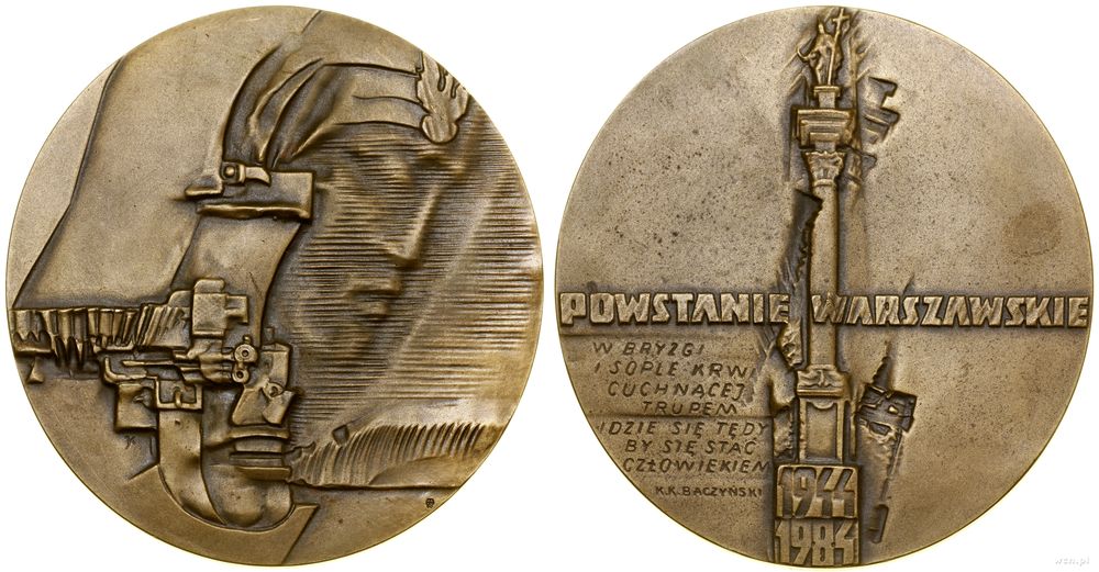 Polska, 40. rocznica Powstania Warszawskiego, 1984