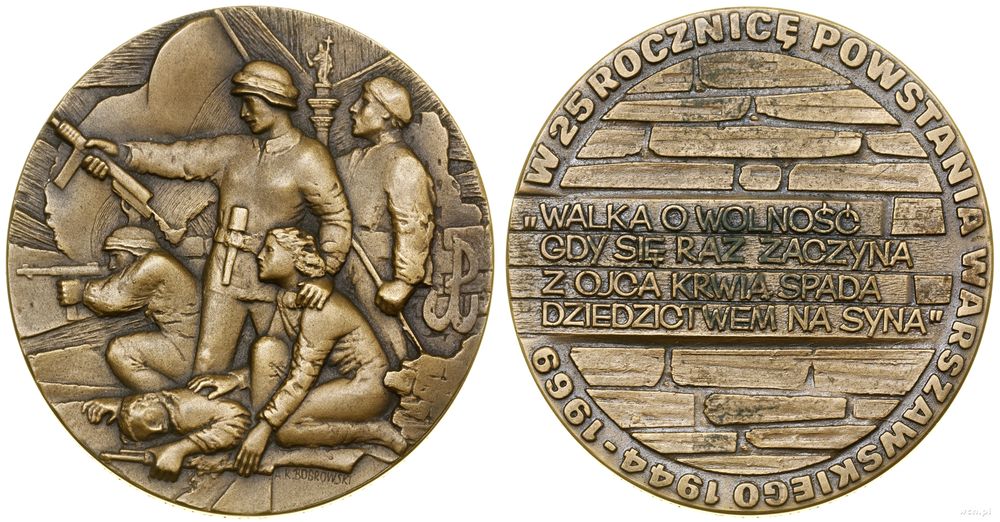 Polska, 25. rocznica Powstania Warszawskiego, 1969