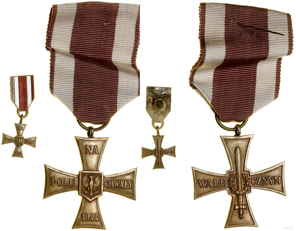 Polska, Krzyż Walecznych, 1944 (ok. 1960–1980)