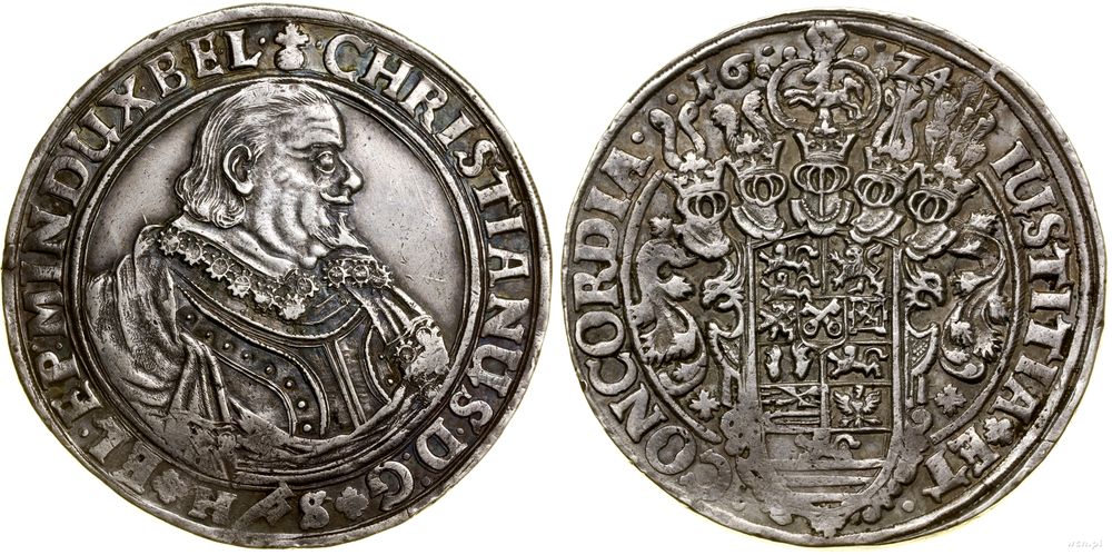 Niemcy, talar, 1624 H-S