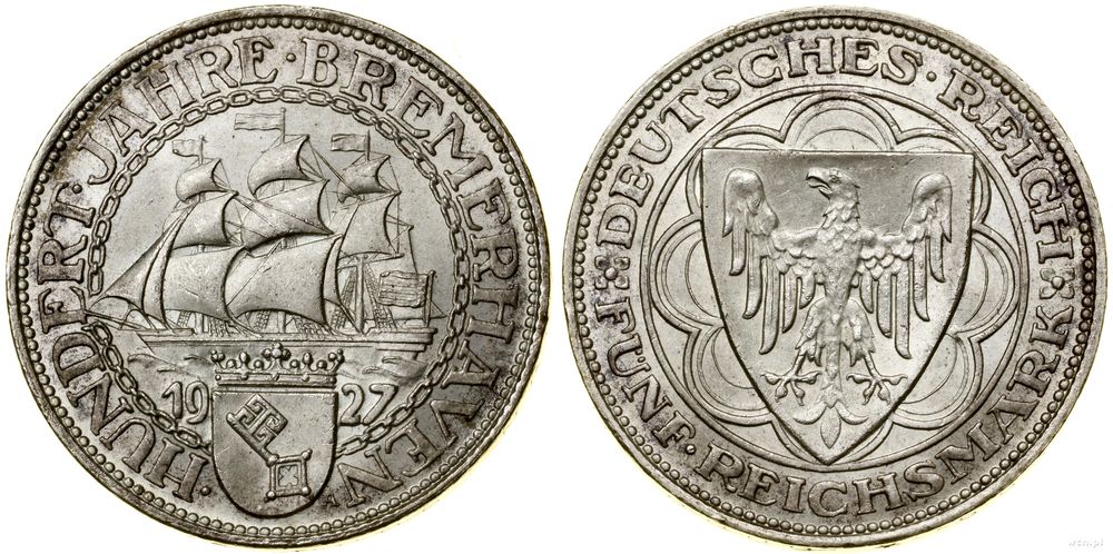 Niemcy, 5 marek, 1927