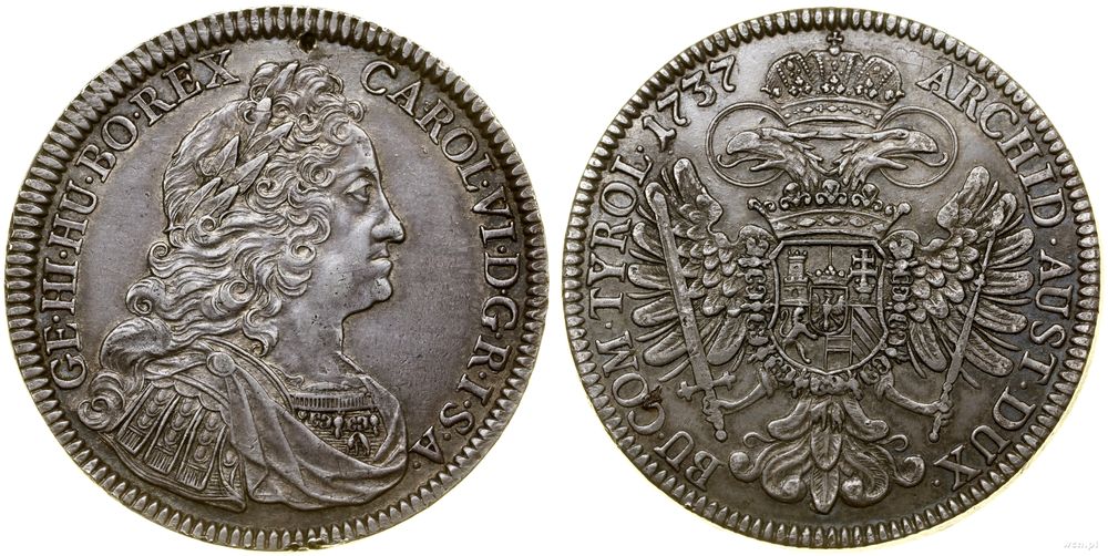 Austria, talar, 1737