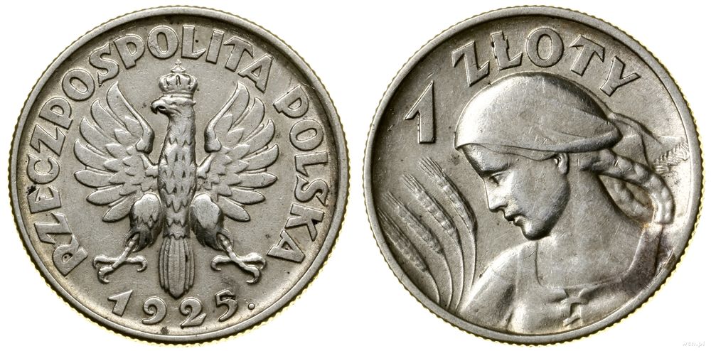 Polska, 1 złoty, 1925