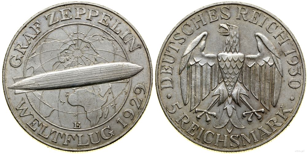 Niemcy, 3 marki, 1930 E