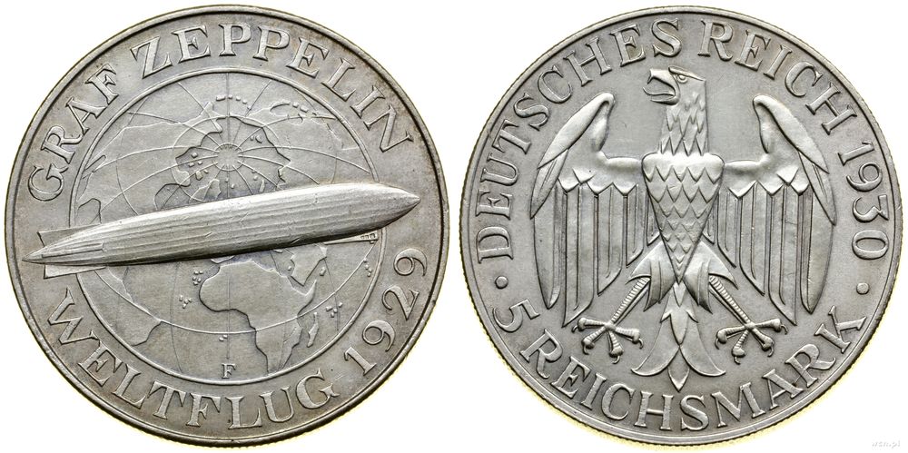 Niemcy, 3 marki, 1930 F